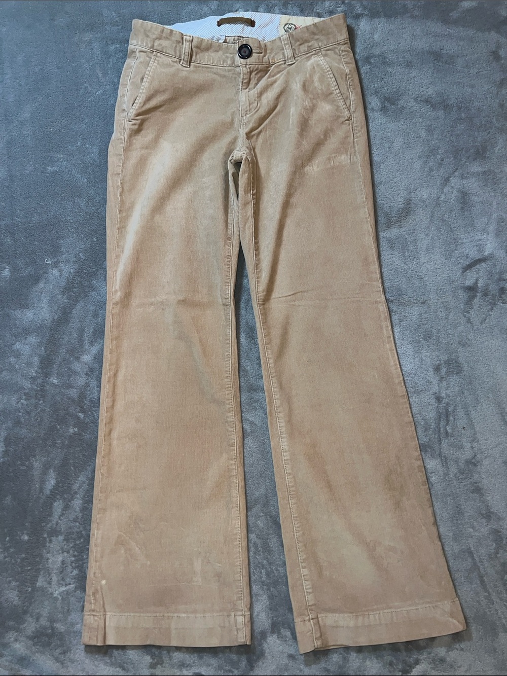 GAP Women's Corduroy Trousers in Light Tan